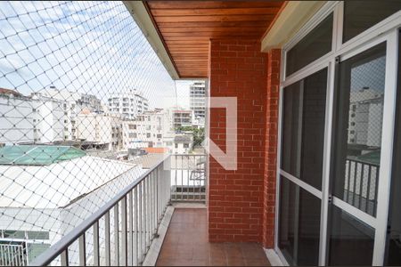 Varanda da Sala de apartamento à venda com 2 quartos, 93m² em Maracanã, Rio de Janeiro