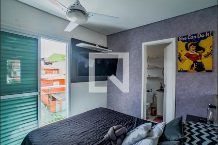 Quarto Suíte de apartamento para alugar com 2 quartos, 96m² em Jardim Santo Alberto, Santo André