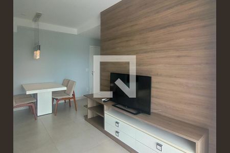 Sala  de apartamento para alugar com 1 quarto, 49m² em Campo Belo, São Paulo