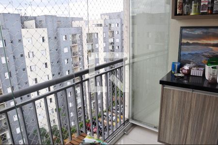 Varanda da Sala e Sala de Jantar de apartamento à venda com 3 quartos, 70m² em Nossa Senhora do O, São Paulo