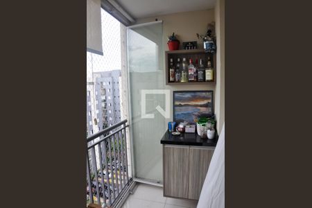 Varanda da Sala e Sala de Jantar de apartamento à venda com 3 quartos, 70m² em Nossa Senhora do O, São Paulo