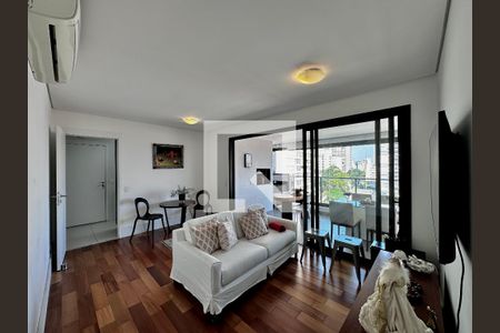 Sala de apartamento para alugar com 3 quartos, 100m² em Campo Belo, São Paulo