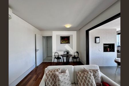 Sala de apartamento para alugar com 3 quartos, 100m² em Campo Belo, São Paulo