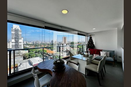 Varanda de apartamento para alugar com 3 quartos, 100m² em Campo Belo, São Paulo