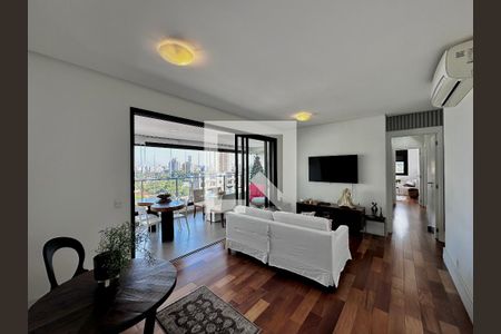 Sala de apartamento para alugar com 3 quartos, 100m² em Campo Belo, São Paulo