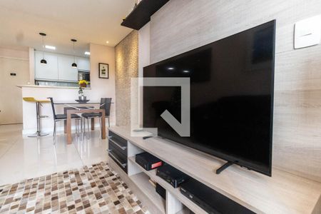 Sala de apartamento à venda com 2 quartos, 54m² em Vila Pauliceia, São Paulo