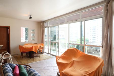 Sala de apartamento para alugar com 4 quartos, 108m² em Centro, Guarujá