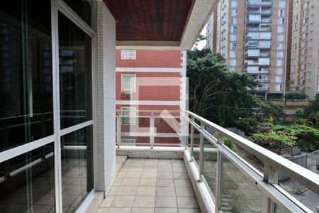 Varanda de apartamento para alugar com 4 quartos, 108m² em Centro, Guarujá