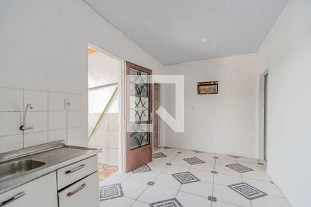 Sala e Cozinha de casa para alugar com 1 quarto, 30m² em Vila Nova, Porto Alegre