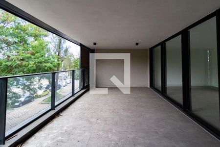 Varanda da sala  de apartamento à venda com 3 quartos, 164m² em Lagoa, Rio de Janeiro