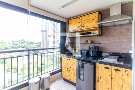 Varanda de apartamento para alugar com 2 quartos, 92m² em Vila Anastácio, São Paulo