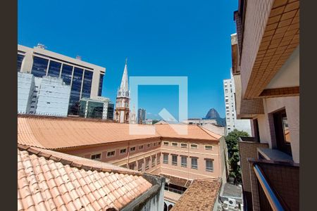 Varanda vista Pão de Açucar de apartamento para alugar com 2 quartos, 94m² em Botafogo, Rio de Janeiro