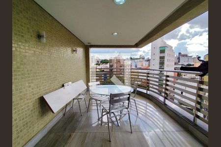 Sacada/Sala de apartamento à venda com 4 quartos, 412m² em Cidade Nova, Belo Horizonte