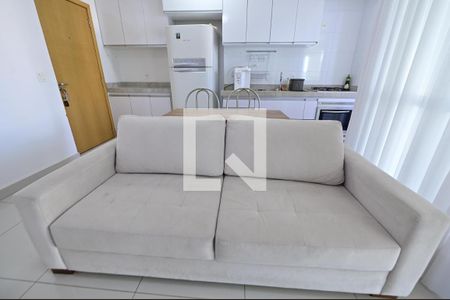 Sala de apartamento para alugar com 1 quarto, 47m² em Setor Oeste, Goiânia