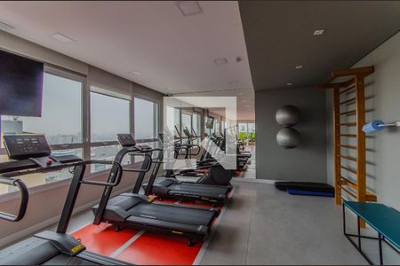 Studio para alugar com 25m², 1 quarto e sem vaga Studio para alugar com 25m², 1 quarto e sem vagaÁrea comum - Academia