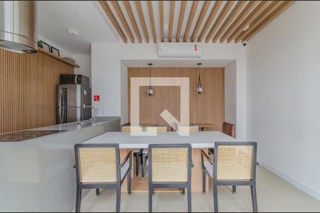 Studio para alugar com 25m², 1 quarto e sem vaga Studio para alugar com 25m², 1 quarto e sem vagaÁrea comum - Espaço Gourmet