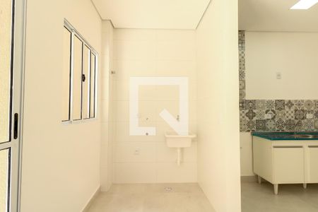 Área de Serviço de kitnet/studio para alugar com 1 quarto, 40m² em Osvaldo Cruz, São Caetano do Sul