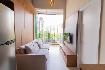 Sala de apartamento para alugar com 1 quarto, 35m² em Perdizes, São Paulo