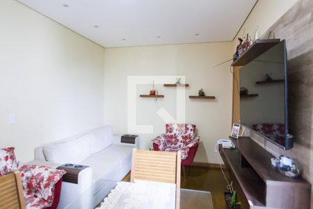 sala de apartamento para alugar com 2 quartos, 44m² em Chácara Cotia, Contagem