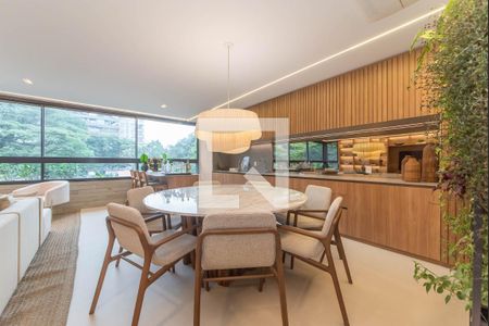 Sala de apartamento à venda com 3 quartos, 201m² em Brooklin Novo, São Paulo