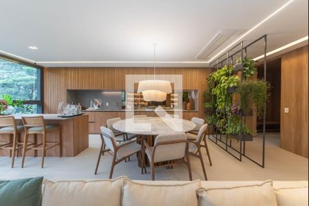 Sala de apartamento à venda com 3 quartos, 201m² em Brooklin Novo, São Paulo