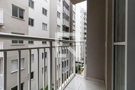 Varanda da Sala de apartamento para alugar com 2 quartos, 40m² em Vila Água Funda, São Paulo