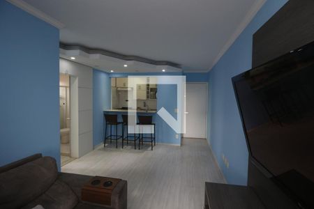 Sala de TV de apartamento à venda com 2 quartos, 55m² em Vila Gomes Cardim, São Paulo