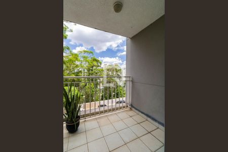 Varanda da Sala de apartamento para alugar com 3 quartos, 61m² em Vila Andrade, São Paulo