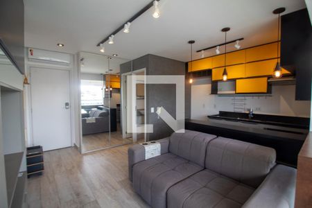 Sala de apartamento para alugar com 1 quarto, 43m² em Campo Belo, São Paulo