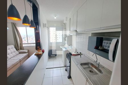 Cozinha de apartamento à venda com 2 quartos, 42m² em Jardim Nossa Senhora do Carmo, São Paulo