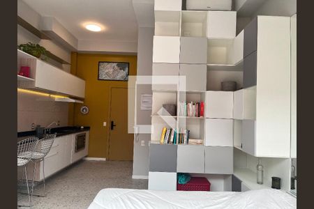 Cozinha de kitnet/studio à venda com 1 quarto, 45m² em Perdizes, São Paulo