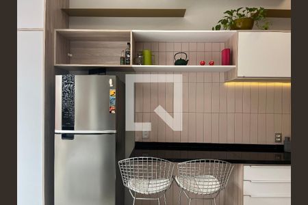 Cozinha de kitnet/studio à venda com 1 quarto, 45m² em Perdizes, São Paulo