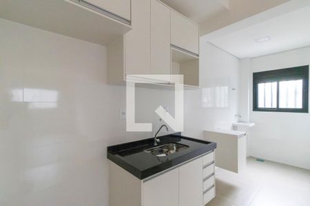 Cozinha de apartamento para alugar com 1 quarto, 45m² em Chácara da Barra, Campinas