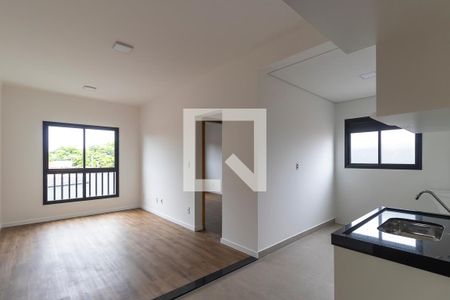 Sala de apartamento para alugar com 1 quarto, 45m² em Chácara da Barra, Campinas