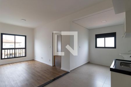 Sala de apartamento para alugar com 1 quarto, 45m² em Chácara da Barra, Campinas