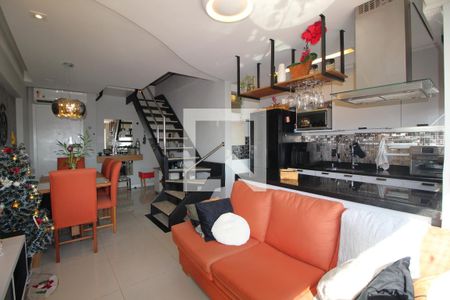 Sala de apartamento para alugar com 3 quartos, 128m² em Barra da Tijuca, Rio de Janeiro