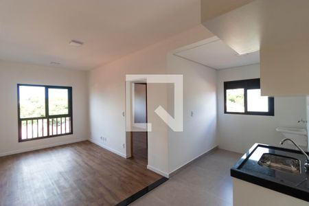 Salas de apartamento para alugar com 1 quarto, 43m² em Chácara da Barra, Campinas