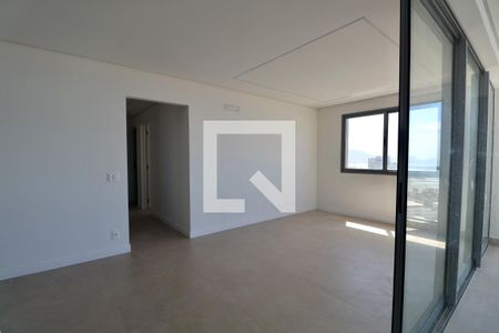 Sala de apartamento para alugar com 3 quartos, 115m² em Jardim Tres Marias, Guarujá