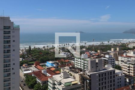 Vista de apartamento para alugar com 3 quartos, 115m² em Jardim Tres Marias, Guarujá