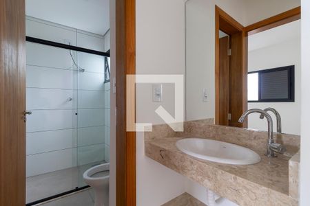 Banheiro de apartamento para alugar com 1 quarto, 45m² em Chácara da Barra, Campinas