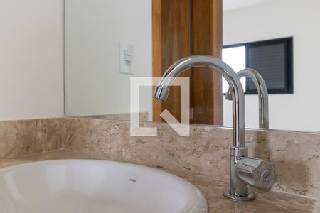 Banheiro - torneira de apartamento para alugar com 1 quarto, 45m² em Chácara da Barra, Campinas