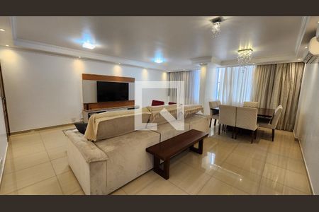 Sala de apartamento para alugar com 3 quartos, 150m² em José Menino, Santos