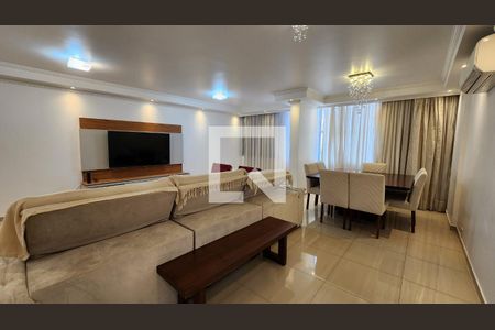 Sala de apartamento para alugar com 3 quartos, 150m² em José Menino, Santos