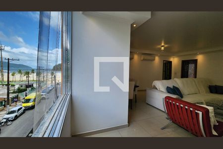 Sala de apartamento para alugar com 3 quartos, 150m² em José Menino, Santos