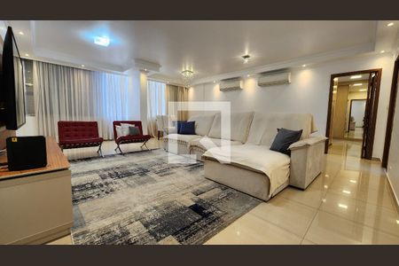 Sala de apartamento para alugar com 3 quartos, 150m² em José Menino, Santos