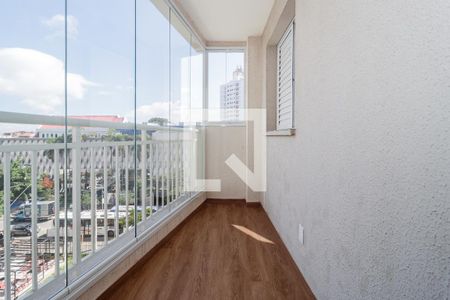 Varanda da Sala de apartamento à venda com 2 quartos, 51m² em Jardim Monte Alegre, Taboão da Serra