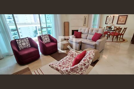 Sala de apartamento à venda com 4 quartos, 193m² em Vila Suzana, São Paulo