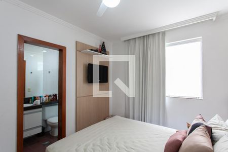 Suíte de apartamento à venda com 3 quartos, 138m² em Santa Amelia, Belo Horizonte