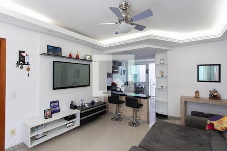 Sala de apartamento à venda com 3 quartos, 138m² em Santa Amelia, Belo Horizonte