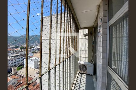 Varanda da Sala de apartamento à venda com 2 quartos, 75m² em Méier, Rio de Janeiro